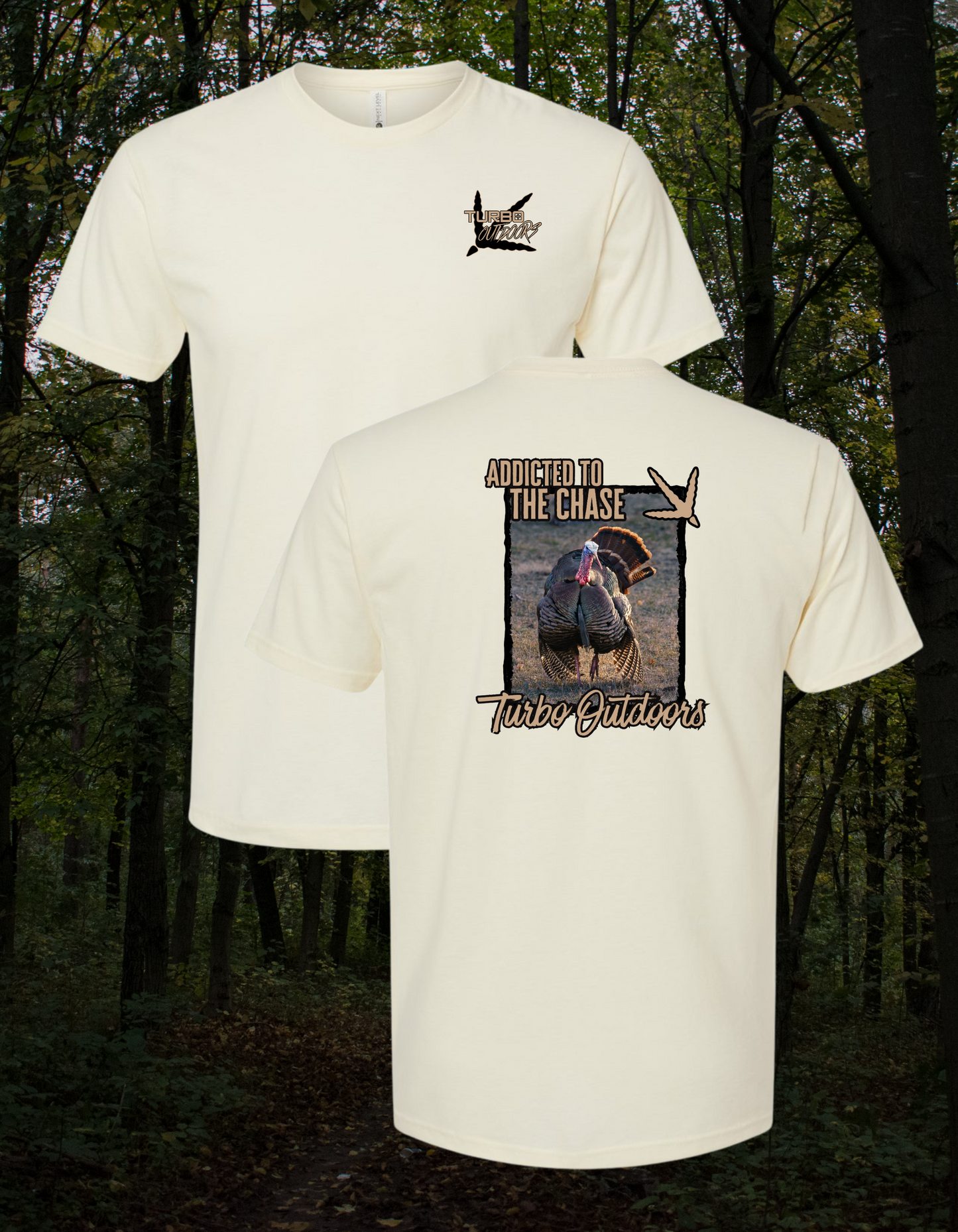 "Addicted to the Chase" Turkey Tee