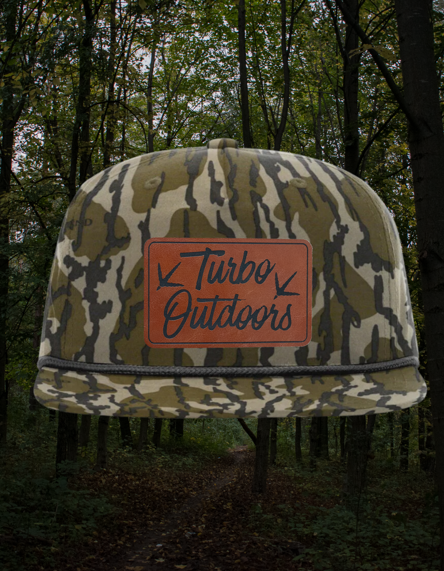 Bottomland Rope Hat (Block Turkey Patch)