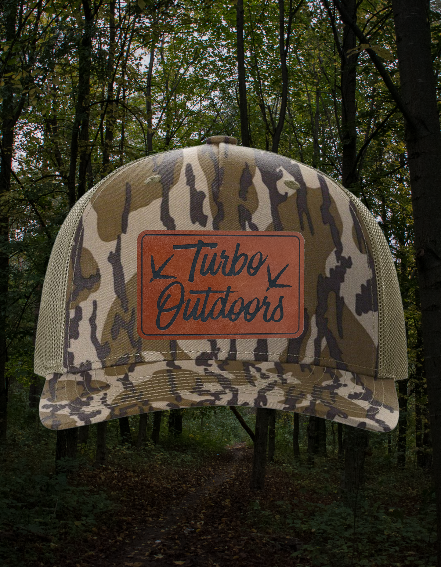 Five Panel Trucker Hat (Block Turkey Patch)