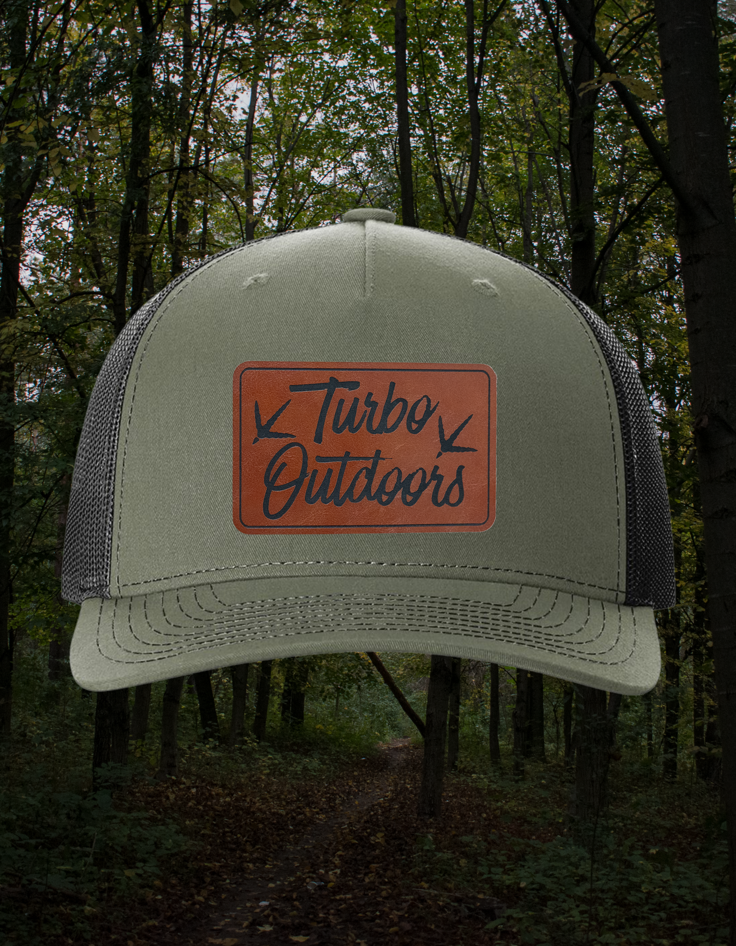 Five Panel Trucker Hat (Block Turkey Patch)